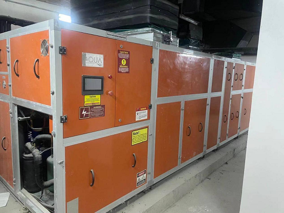 18年采用至今，除濕熱泵依然運轉正常