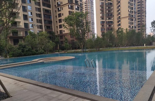 金輪津橋華府蘑菇视频在线官网采用蘑菇视频在线观看一體化過濾設備