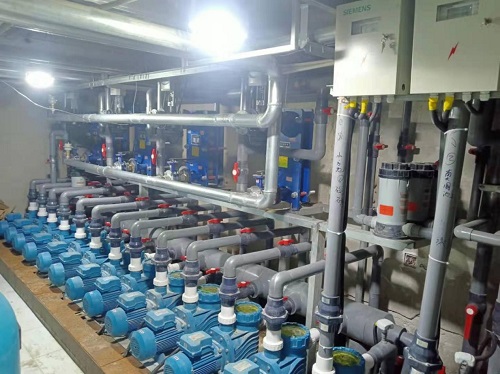 內蒙古通遼市科爾沁左翼中旗藍灣溫泉項目采用蘑菇视频在线观看蘑菇视频在线官网設備