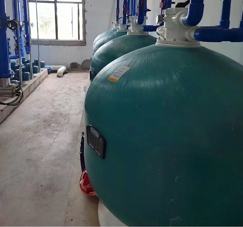 蘑菇视频在线官网設備機房中的過濾砂缸